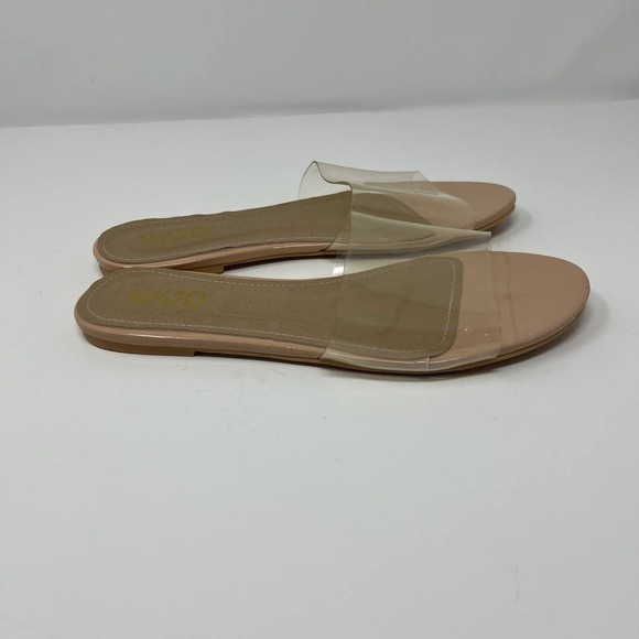 Ego Kerrie Clear Perspex Mule Sandals Women's Size 7 - Picture 5 of 10